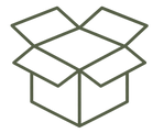 SERVICE CATEGORY ICON DIRECTION Use matching line icons: kitchen or utensils; laundry basket; home, toy, or storage; and paw. Avoid mop, broom, spray bottle, and bucket icons.