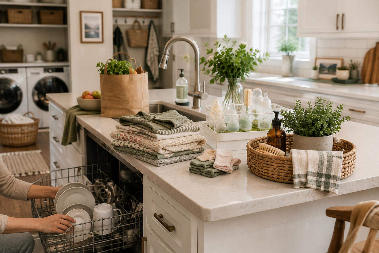 Placeholder for a warm, contemporary family-home interior that feels calm, recently reset, and genuinely lived in.